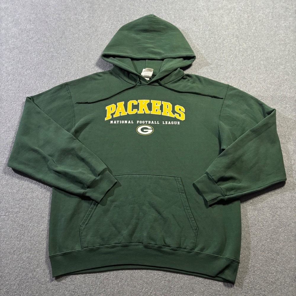 VF Imagewear Green Bay Packers NFL Team Apparel Men's M Football Pullover Hoodie
